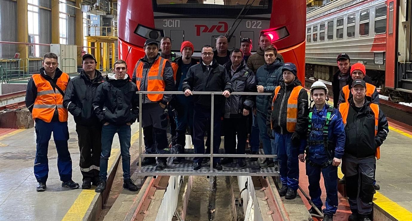 Первое плановое техническое обслуживание в объеме I1 в депо Нижний Новгород